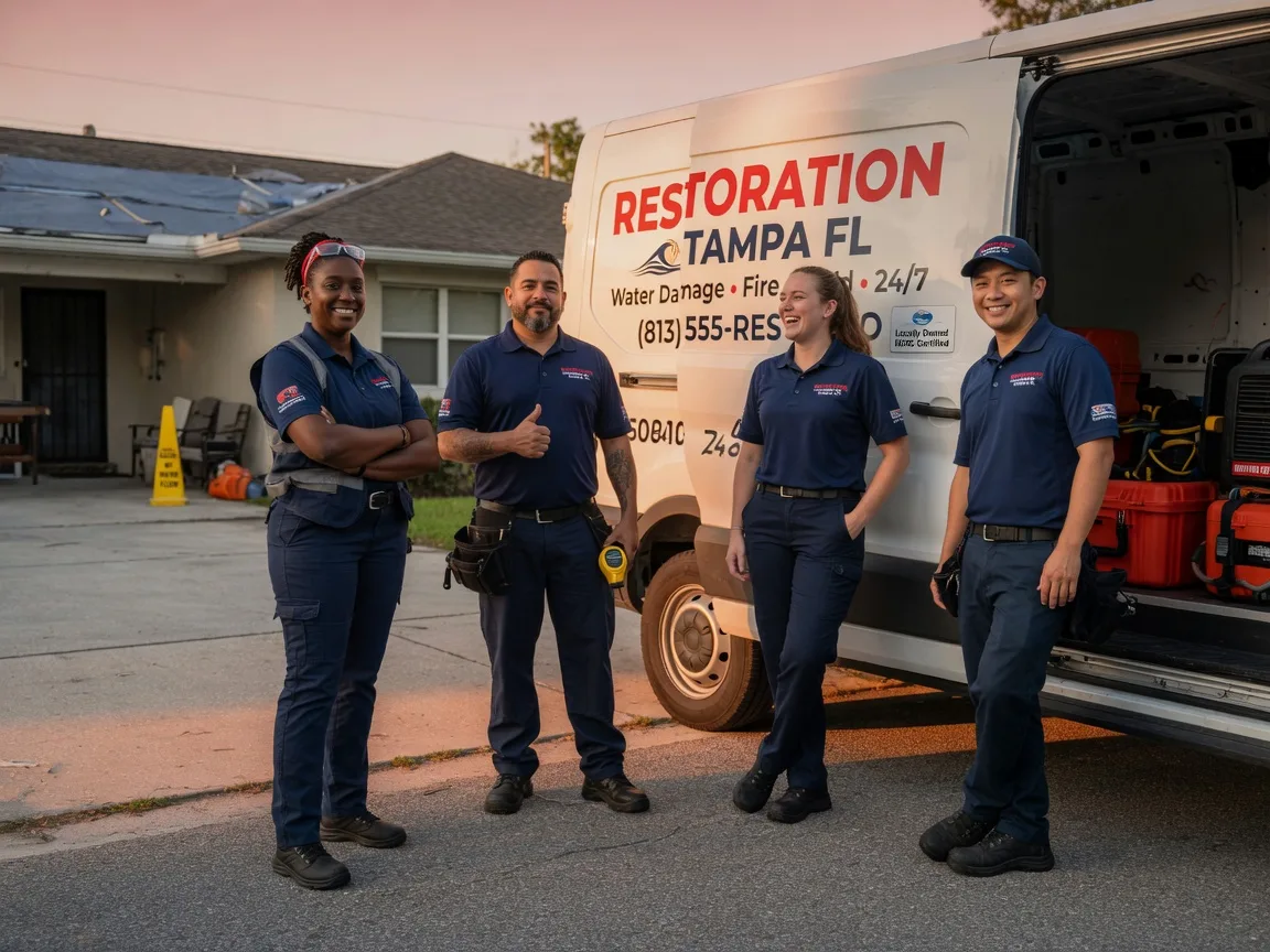 Water Damage Restoration company in Corinth, MS